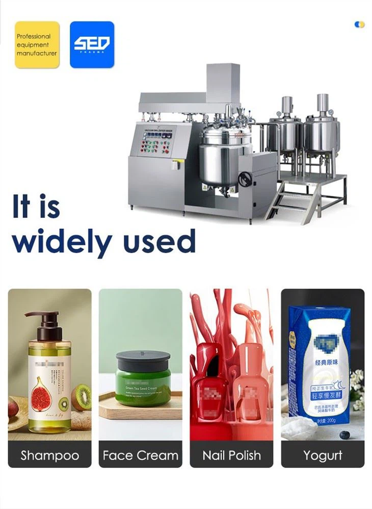 Vacuum Emulsifying Mixer Homogenizer Supplier